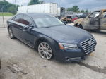 2014 Audi A8 Quattro Blue vin: WAUAGAFD7EN003632