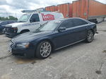 2014 Audi A8 Quattro Blue vin: WAUAGAFD7EN003632