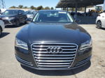 2014 Audi A8 Quattro Black vin: WAUAGAFD9EN002787