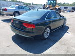 2014 Audi A8 3.0t Black vin: WAUAGAFDXEN002880