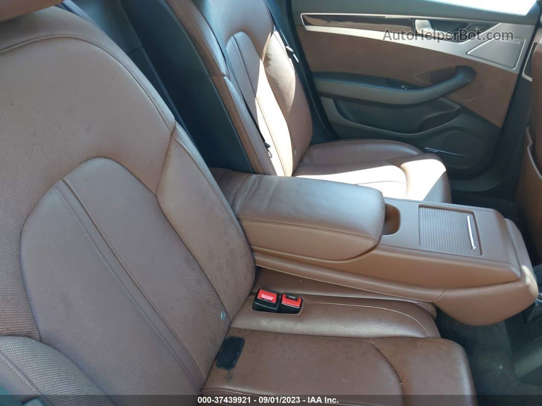 2014 Audi A8 3.0t Черный vin: WAUAGAFDXEN002880