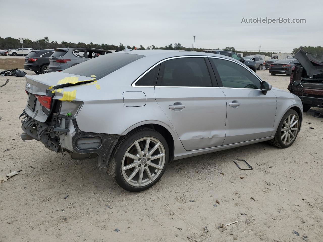 2015 Audi A3 Premium Silver vin: WAUAJGFF7F1080970