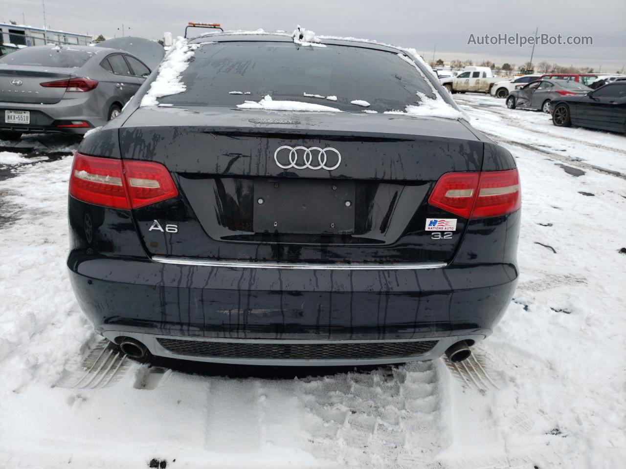 2011 Audi A6 Premium Black vin: WAUAKAFB4BN063358