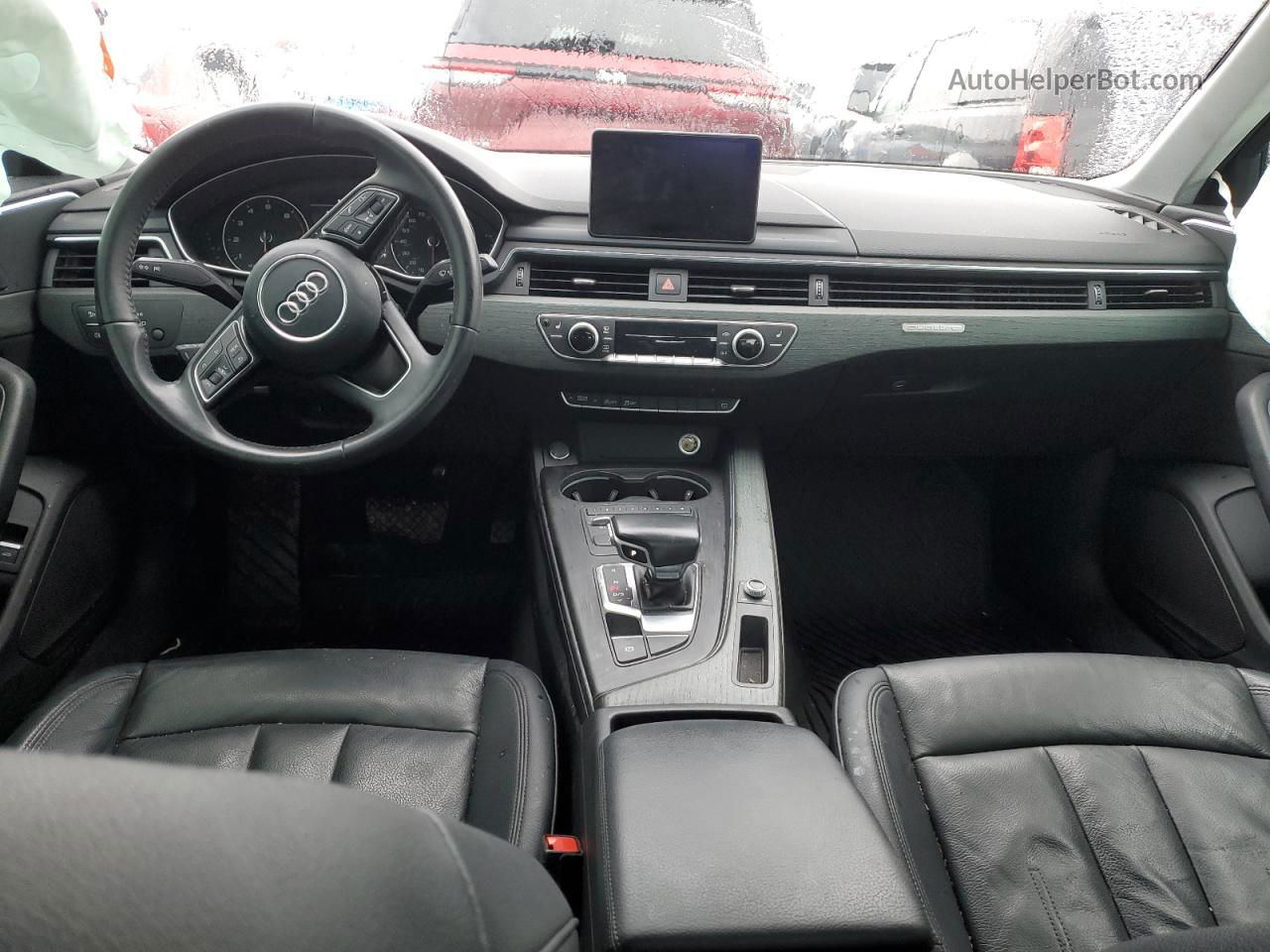 2017 Audi A4 Premium Синий vin: WAUANAF40HA168407