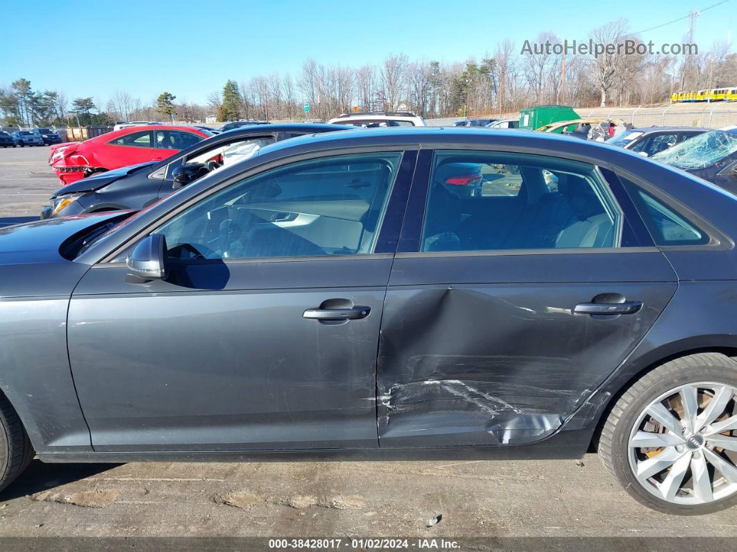 2017 Audi A4 2.0t Premium Gray vin: WAUANAF40HN008150