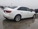 2017 Audi A4 Premium White vin: WAUANAF41HN001546