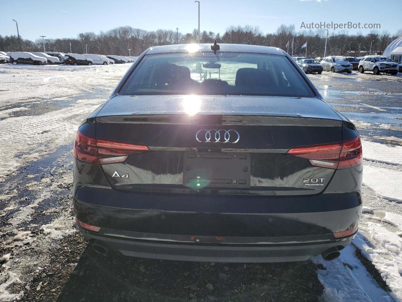 2017 Audi A4 Premium Black vin: WAUANAF41HN006620