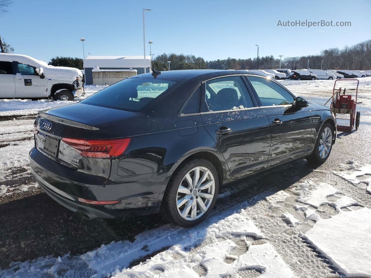 2017 Audi A4 Premium Black vin: WAUANAF41HN006620