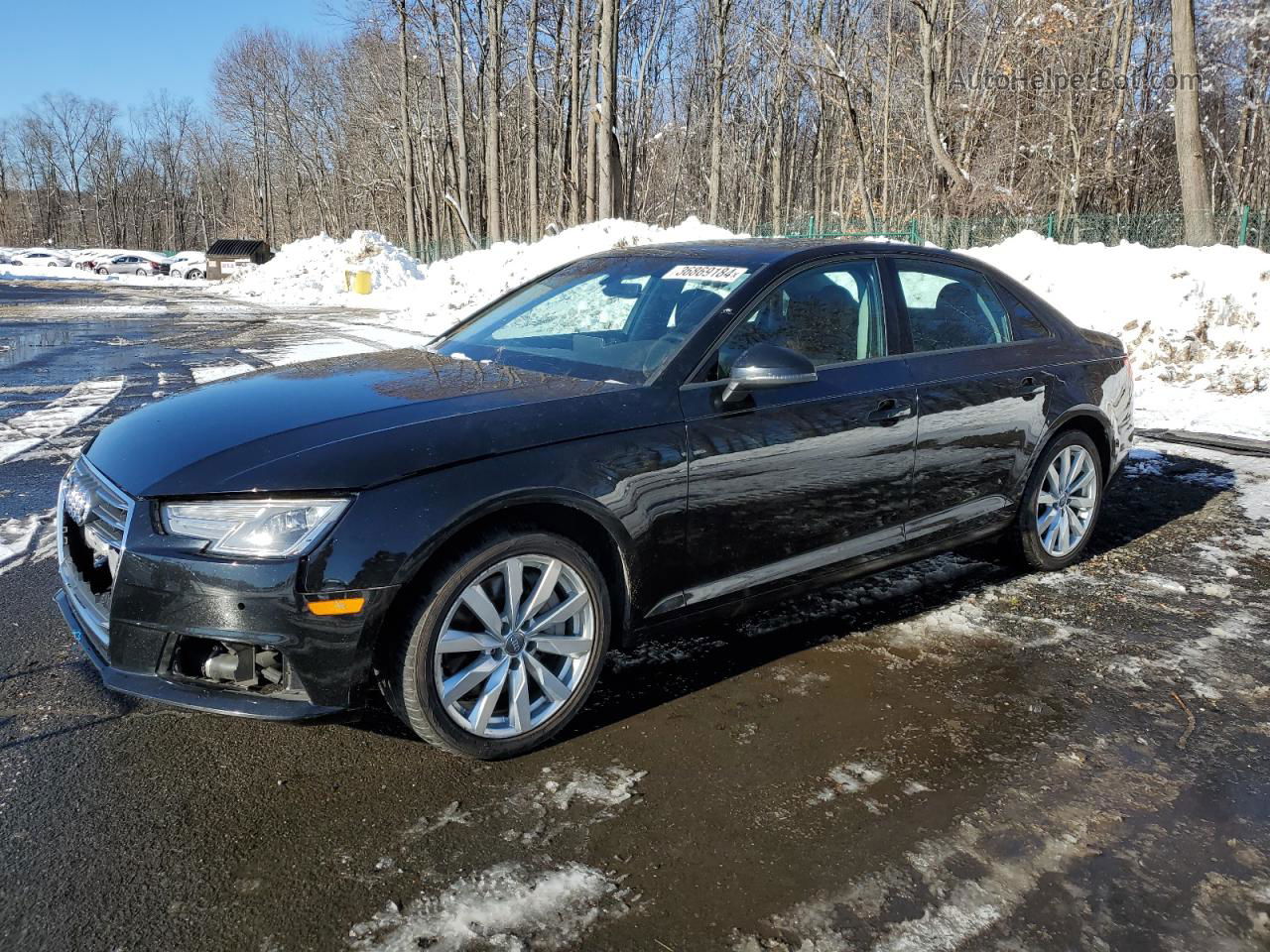 2017 Audi A4 Premium Black vin: WAUANAF41HN006620