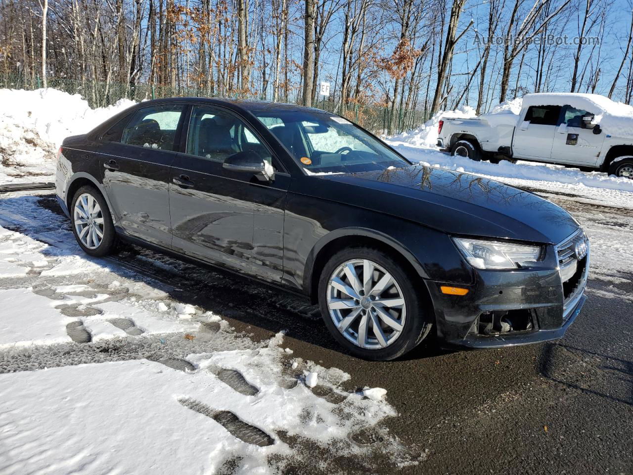 2017 Audi A4 Premium Black vin: WAUANAF41HN006620