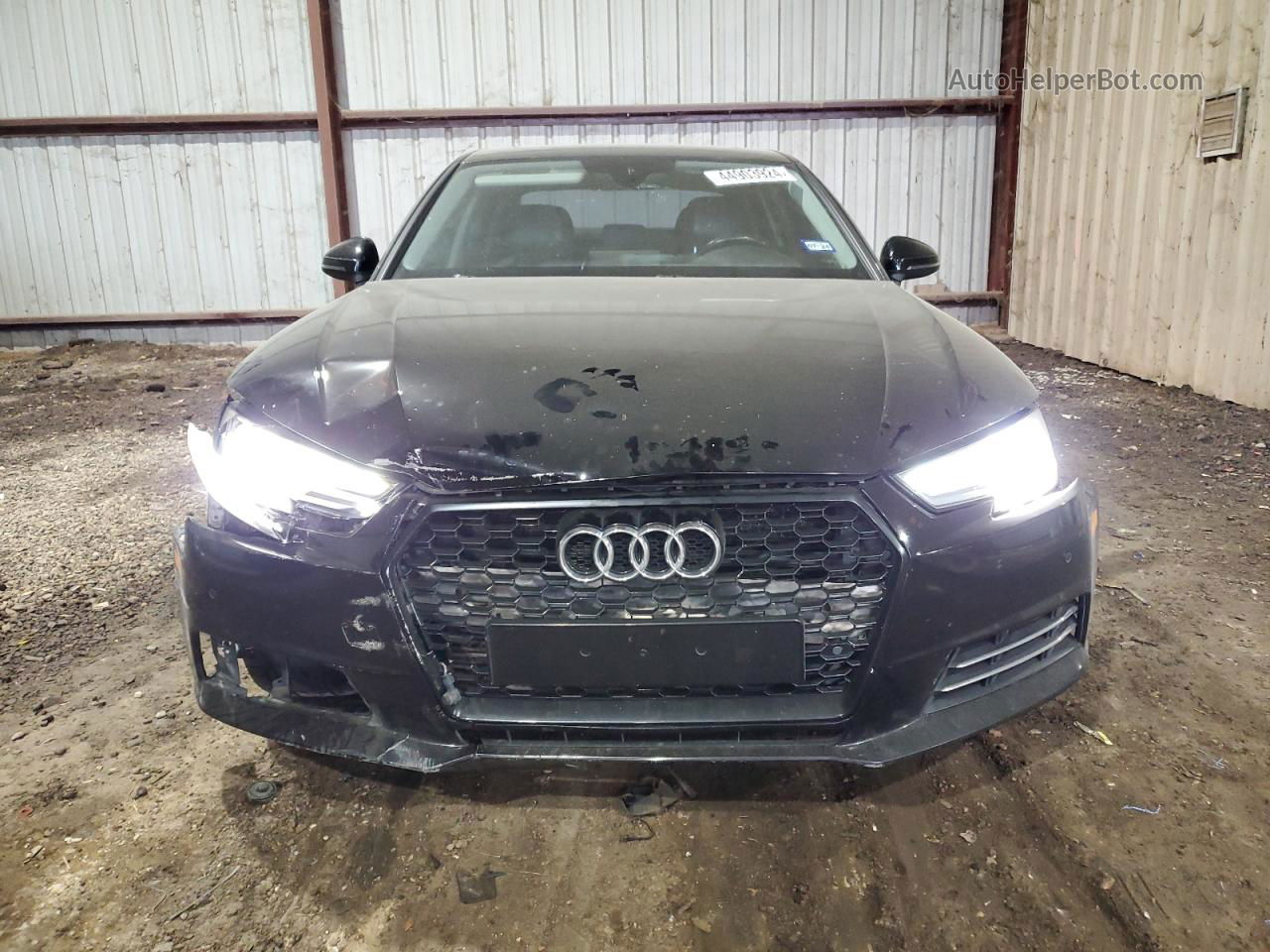 2017 Audi A4 Premium Black vin: WAUANAF41HN009159