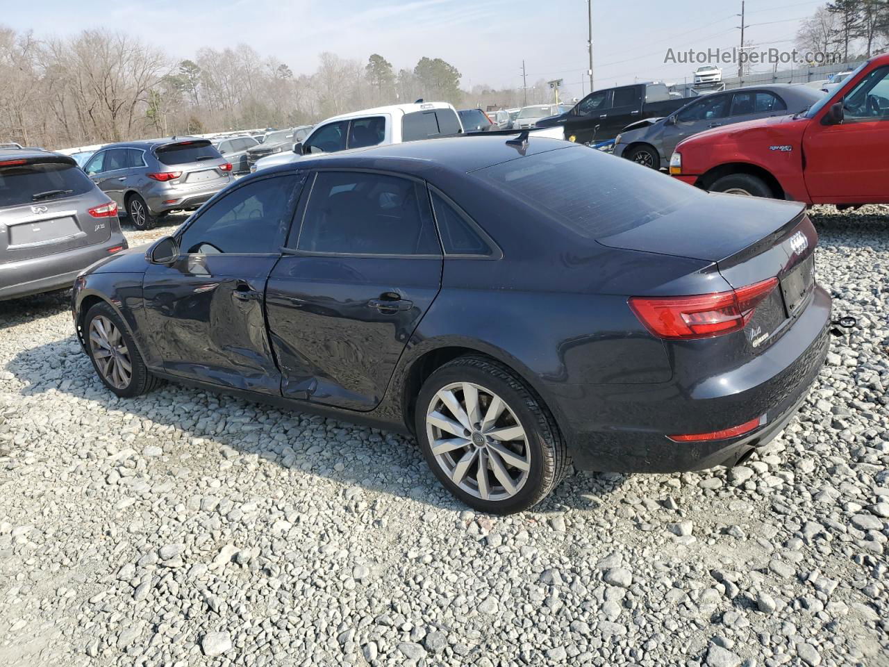 2017 Audi A4 Premium Black vin: WAUANAF41HN032747