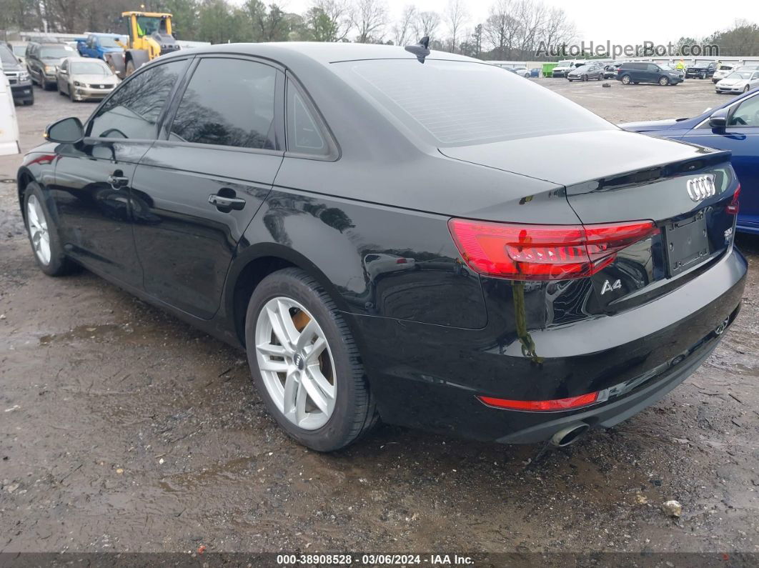 2017 Audi A4 2.0t Premium Black vin: WAUANAF42HN037813