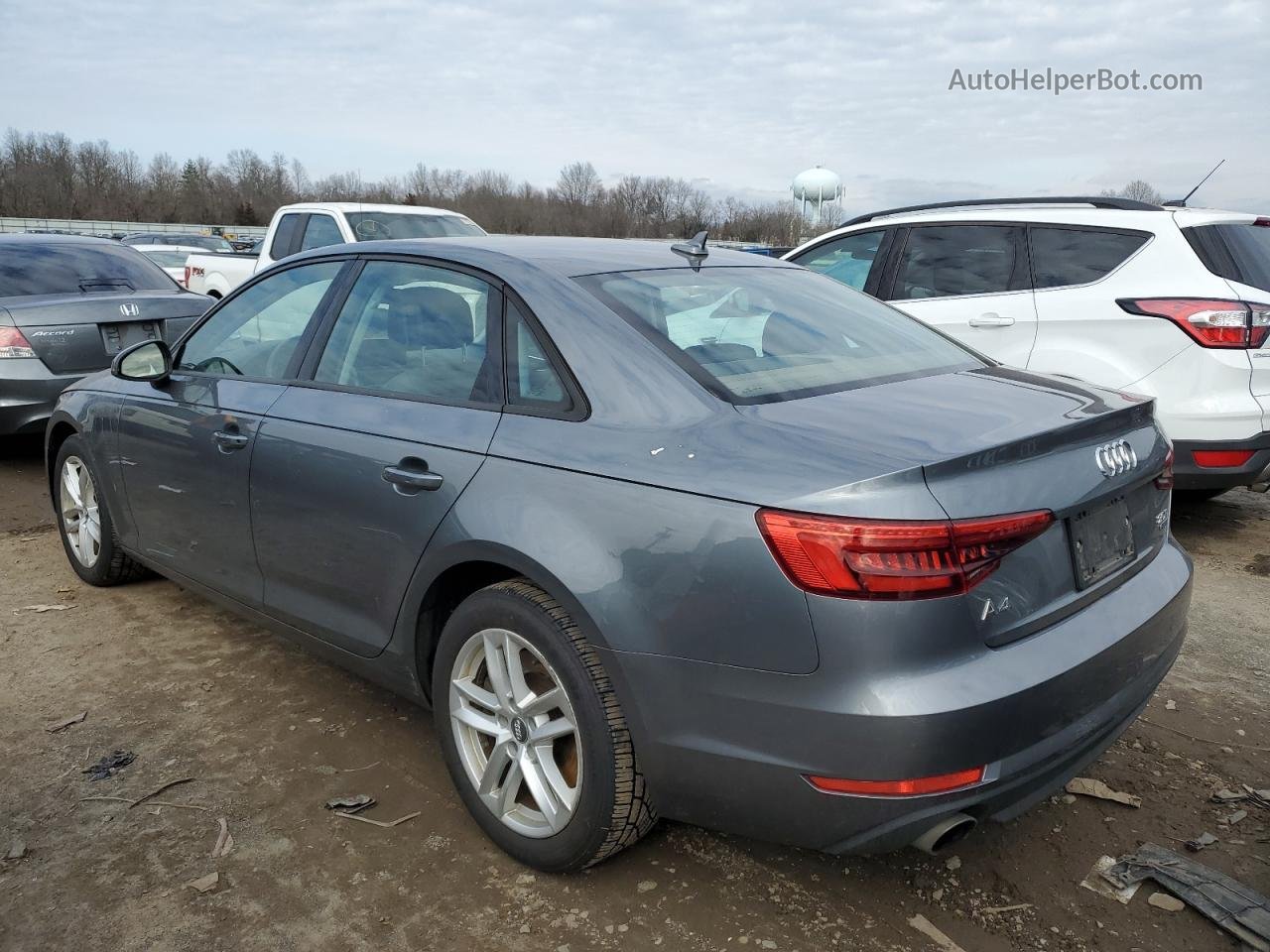 2017 Audi A4 Premium Gray vin: WAUANAF42HN039819