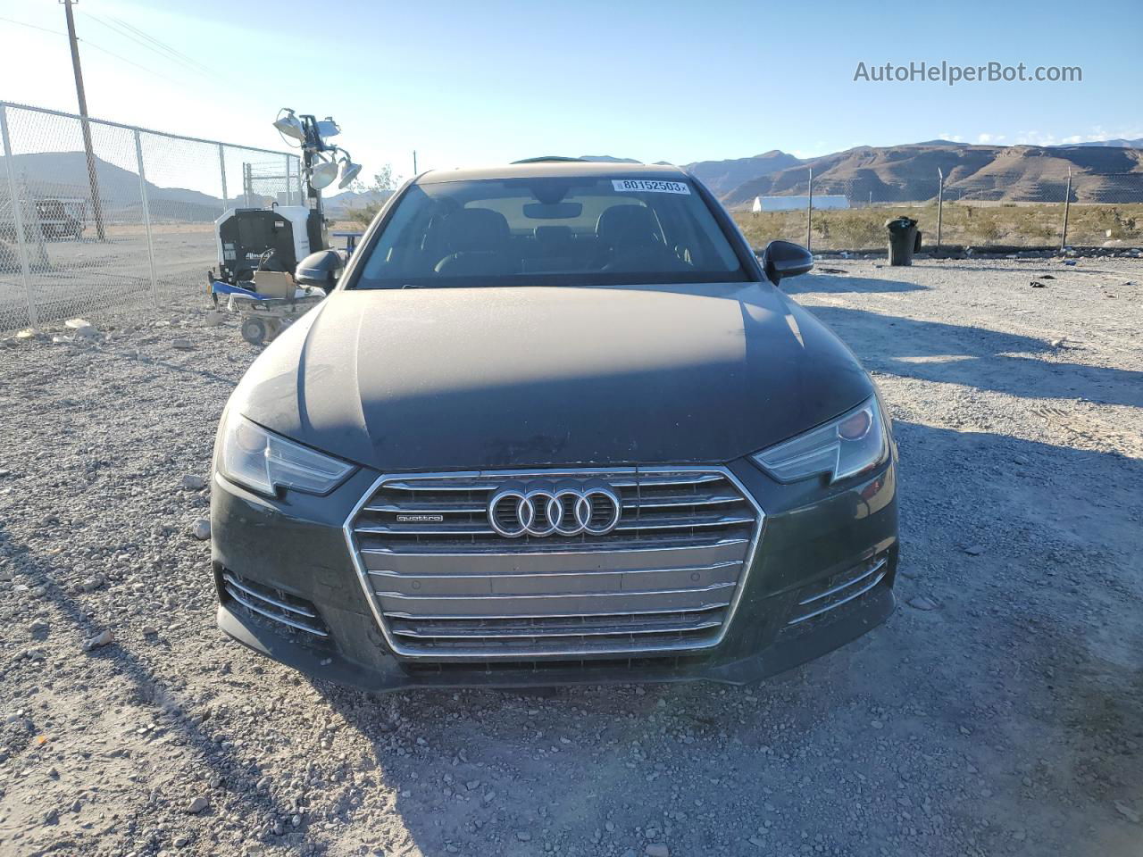 2017 Audi A4 Premium Black vin: WAUANAF43HN000902