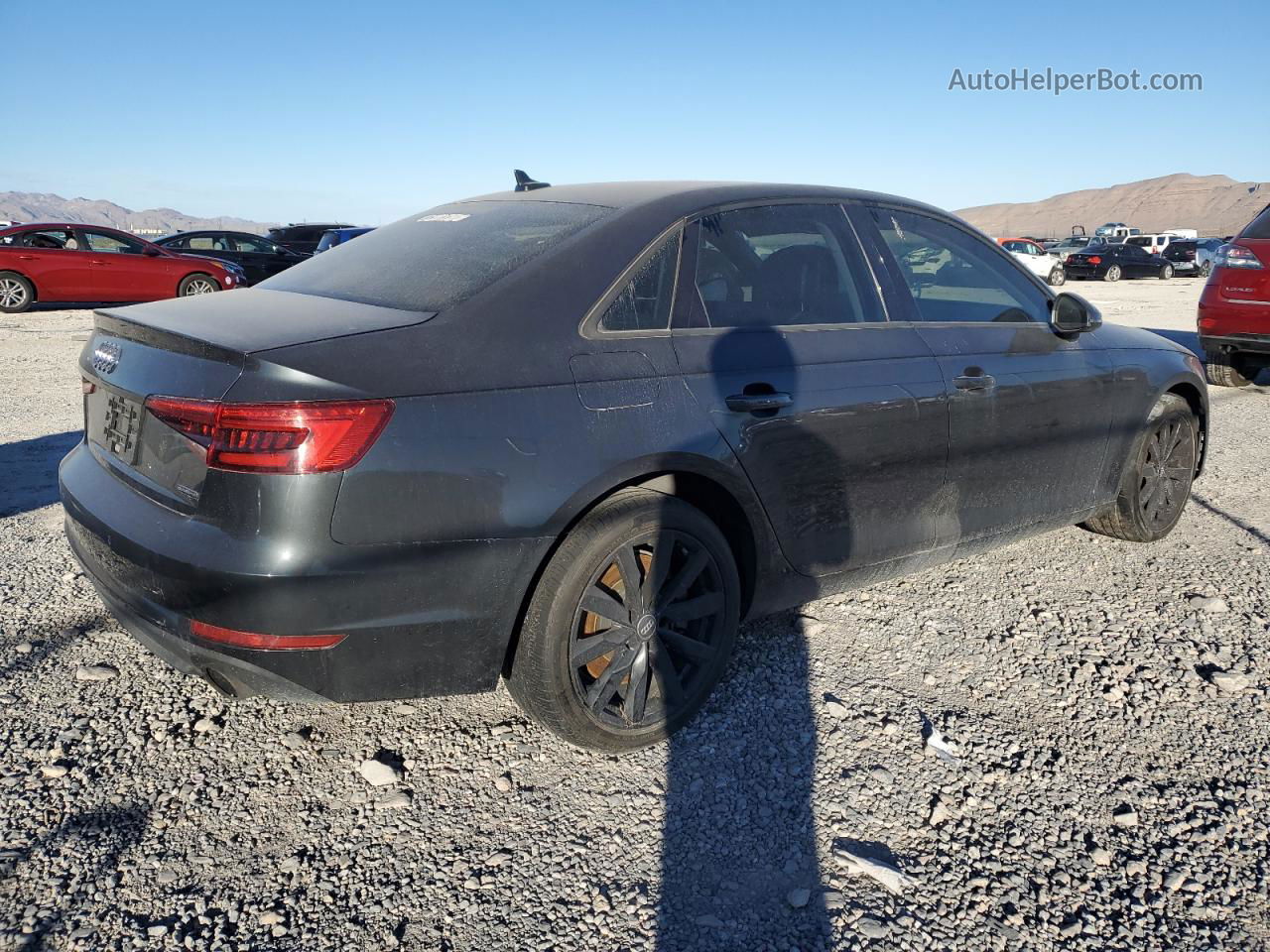 2017 Audi A4 Premium Black vin: WAUANAF43HN000902