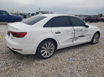 2017 Audi A4 Premium White vin: WAUANAF43HN004397