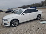 2017 Audi A4 Premium White vin: WAUANAF43HN004397