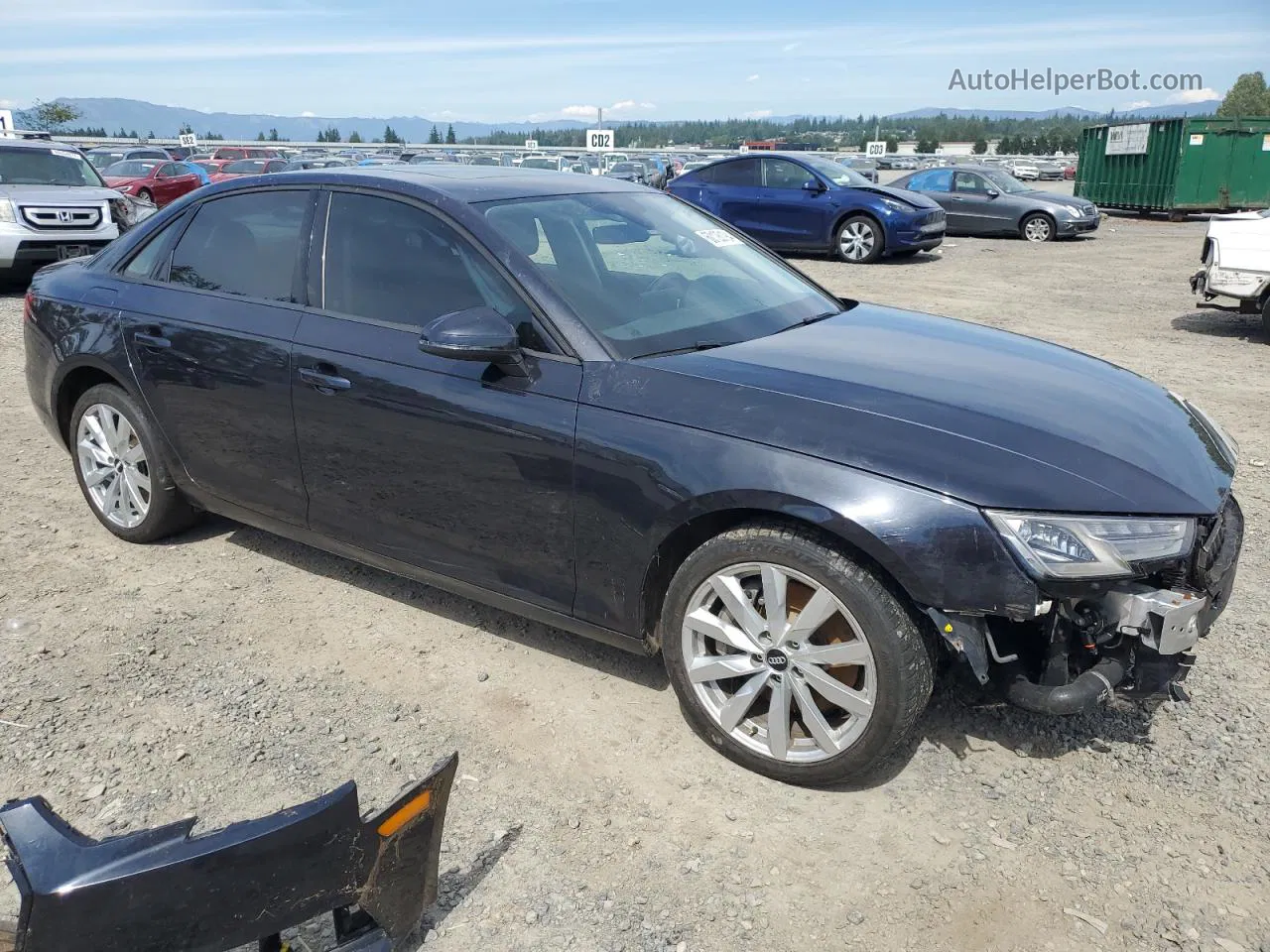 2017 Audi A4 Premium Black vin: WAUANAF43HN038842