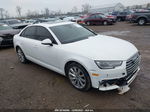 2017 Audi A4 2.0t Premium White vin: WAUANAF44HN011164