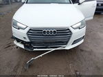 2017 Audi A4 2.0t Premium White vin: WAUANAF44HN011164