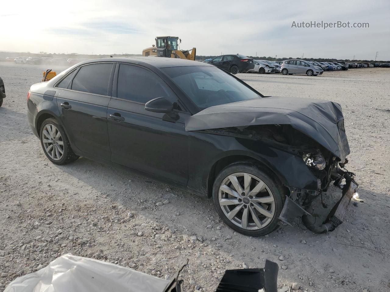 2017 Audi A4 Premium Black vin: WAUANAF45HN000576