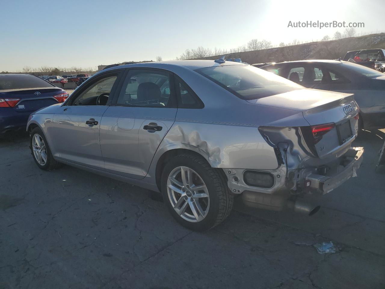 2017 Audi A4 Premium Silver vin: WAUANAF45HN026448