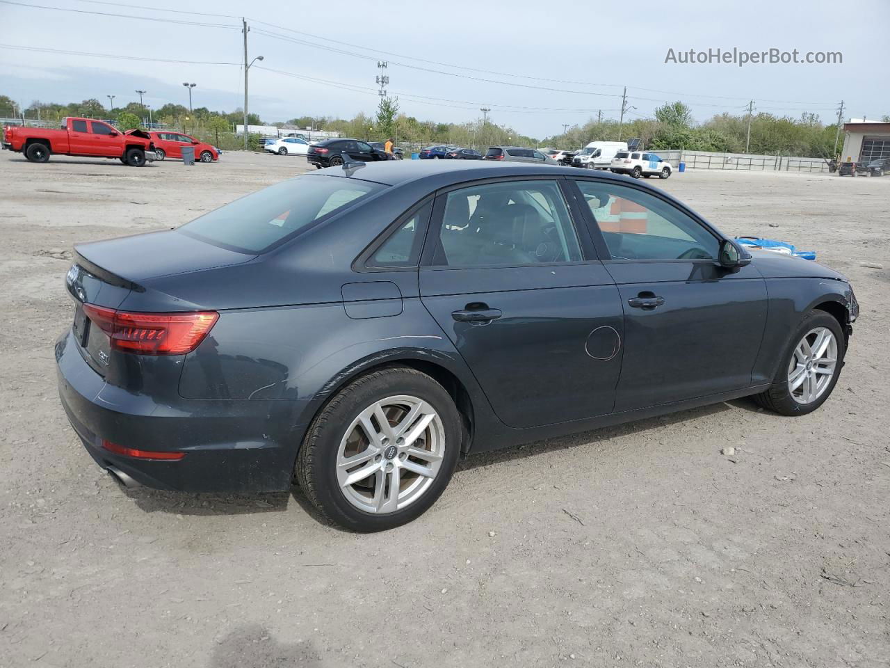 2017 Audi A4 Premium Угольный vin: WAUANAF46HN011165