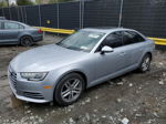 2017 Audi A4 Premium Silver vin: WAUANAF46HN027429