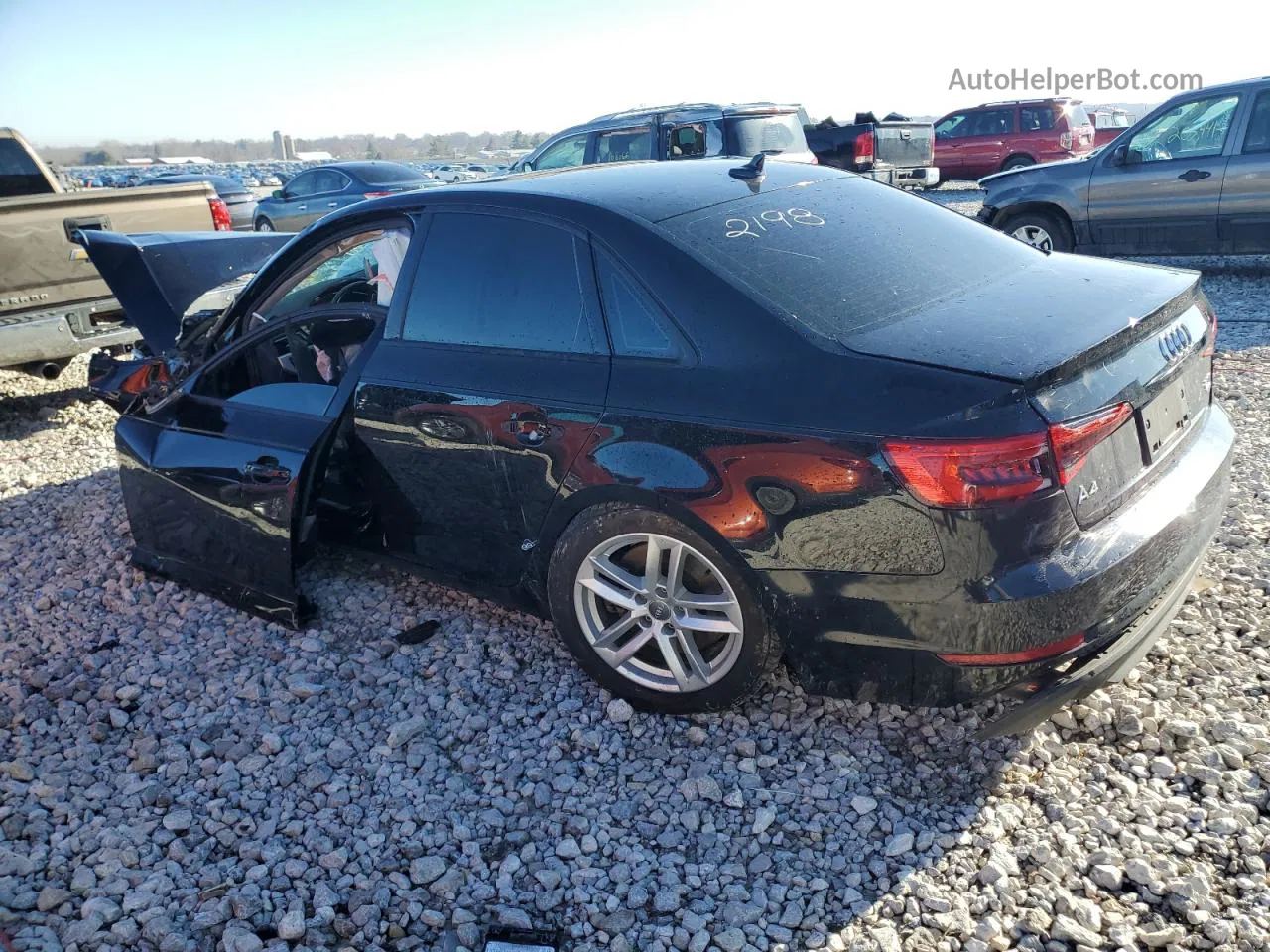 2017 Audi A4 Premium Black vin: WAUANAF46HN052198