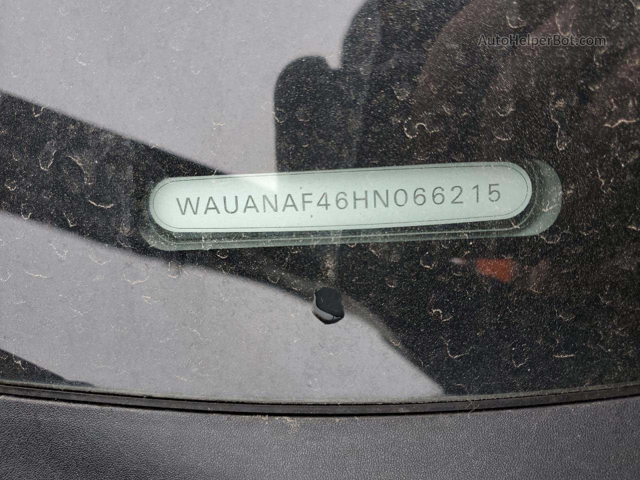 2017 Audi A4 Premium Charcoal vin: WAUANAF46HN066215