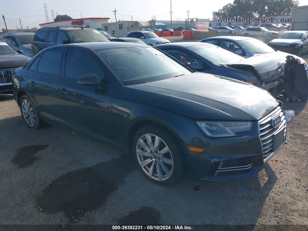 2017 Audi A4 2.0t Premium Gray vin: WAUANAF48HN010955