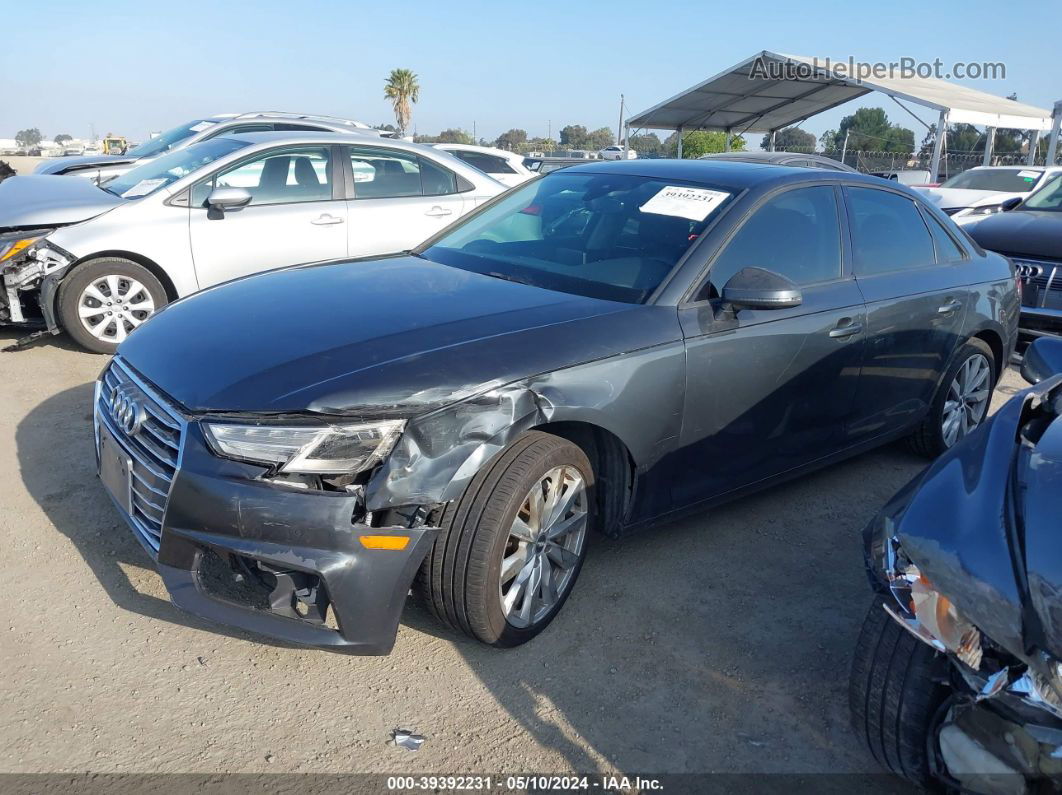 2017 Audi A4 2.0t Premium Gray vin: WAUANAF48HN010955