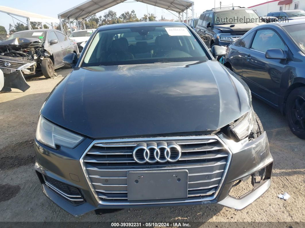 2017 Audi A4 2.0t Premium Gray vin: WAUANAF48HN010955