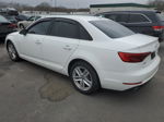 2017 Audi A4 Premium White vin: WAUANAF48HN063218