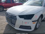 2017 Audi A4 2.0t Premium White vin: WAUANAF49HN009068