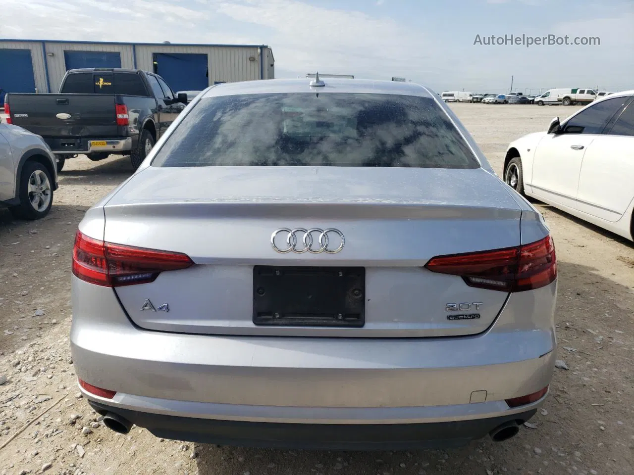 2017 Audi A4 Premium Silver vin: WAUANAF49HN020684