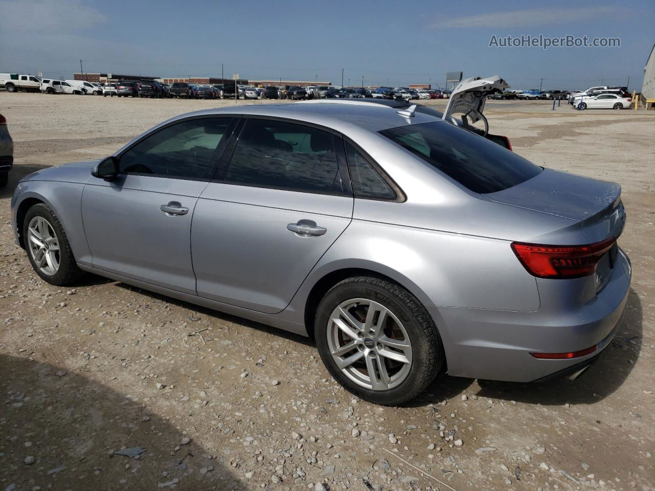 2017 Audi A4 Premium Silver vin: WAUANAF49HN020684