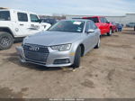 2017 Audi A4 2.0t Premium Серебряный vin: WAUANAF49HN027084