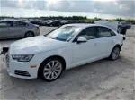 2017 Audi A4 Premium White vin: WAUANAF49HN030745