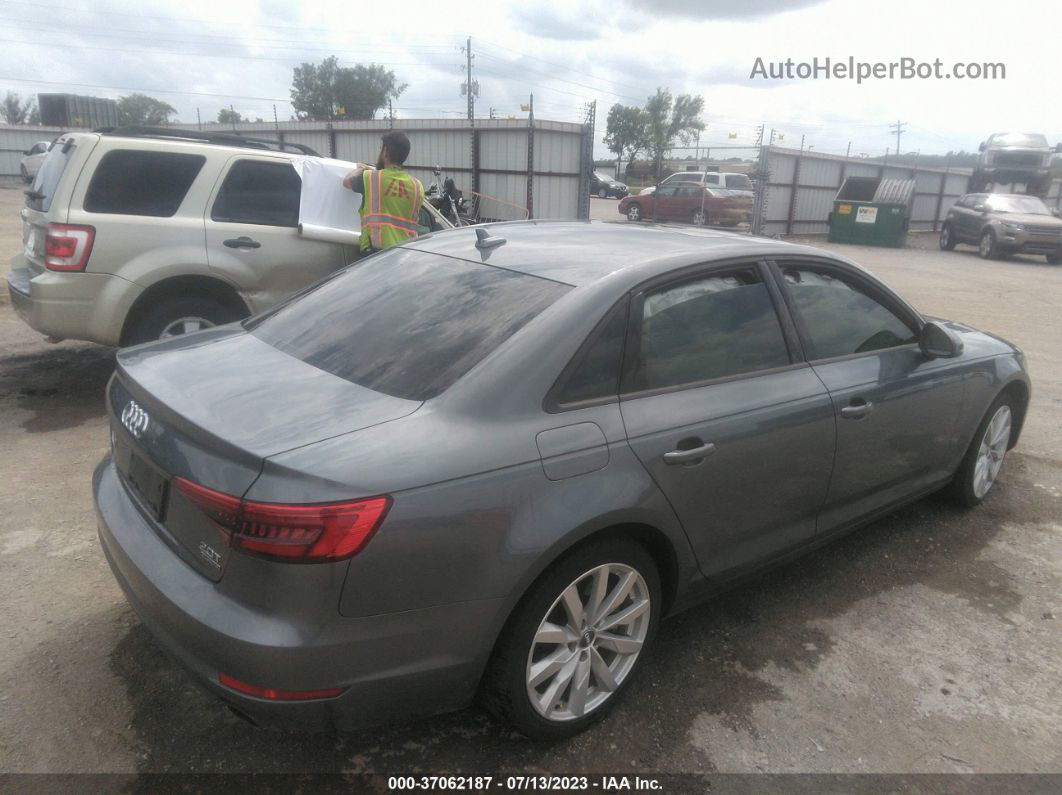 2017 Audi A4 Premium Gray vin: WAUANAF49HN060229