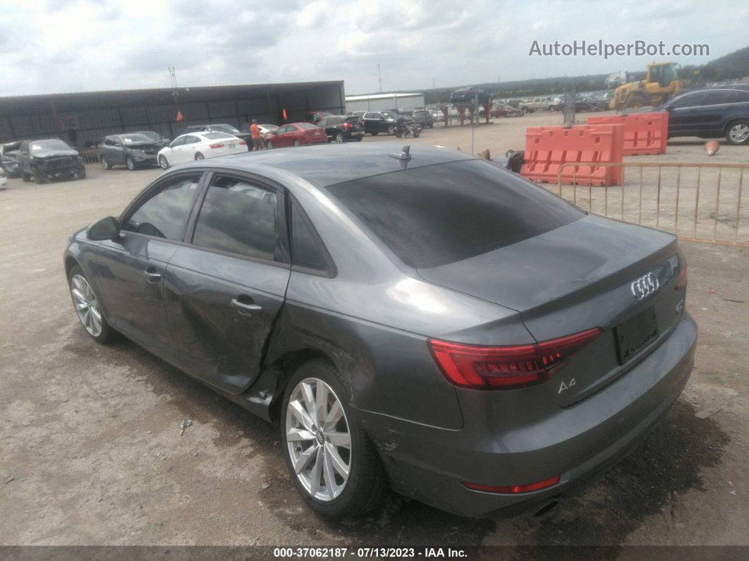 2017 Audi A4 Premium Gray vin: WAUANAF49HN060229