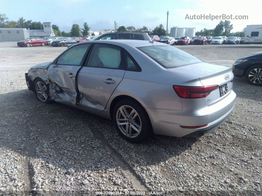 2017 Audi A4 Premium Silver vin: WAUANAF4XHN031158