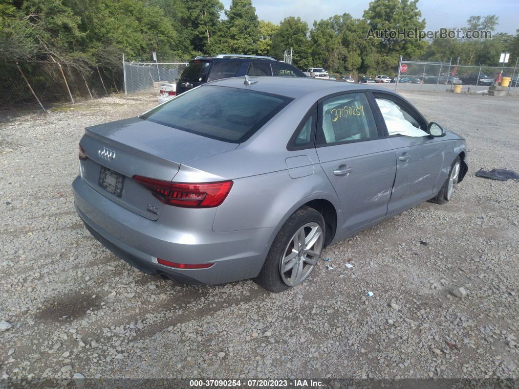 2017 Audi A4 Premium Silver vin: WAUANAF4XHN031158