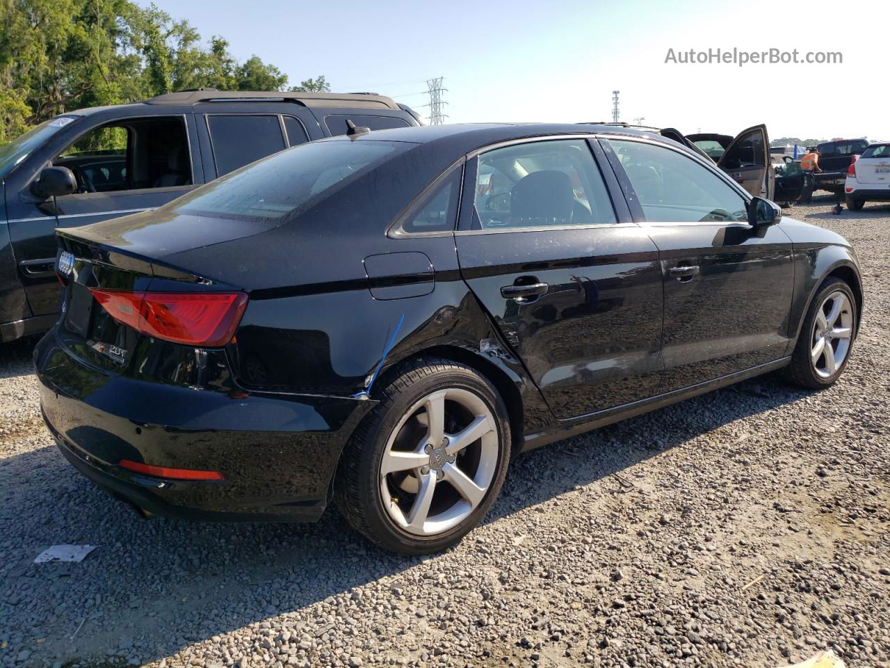 2016 Audi A3 Premium Black vin: WAUB8GFF0G1020143