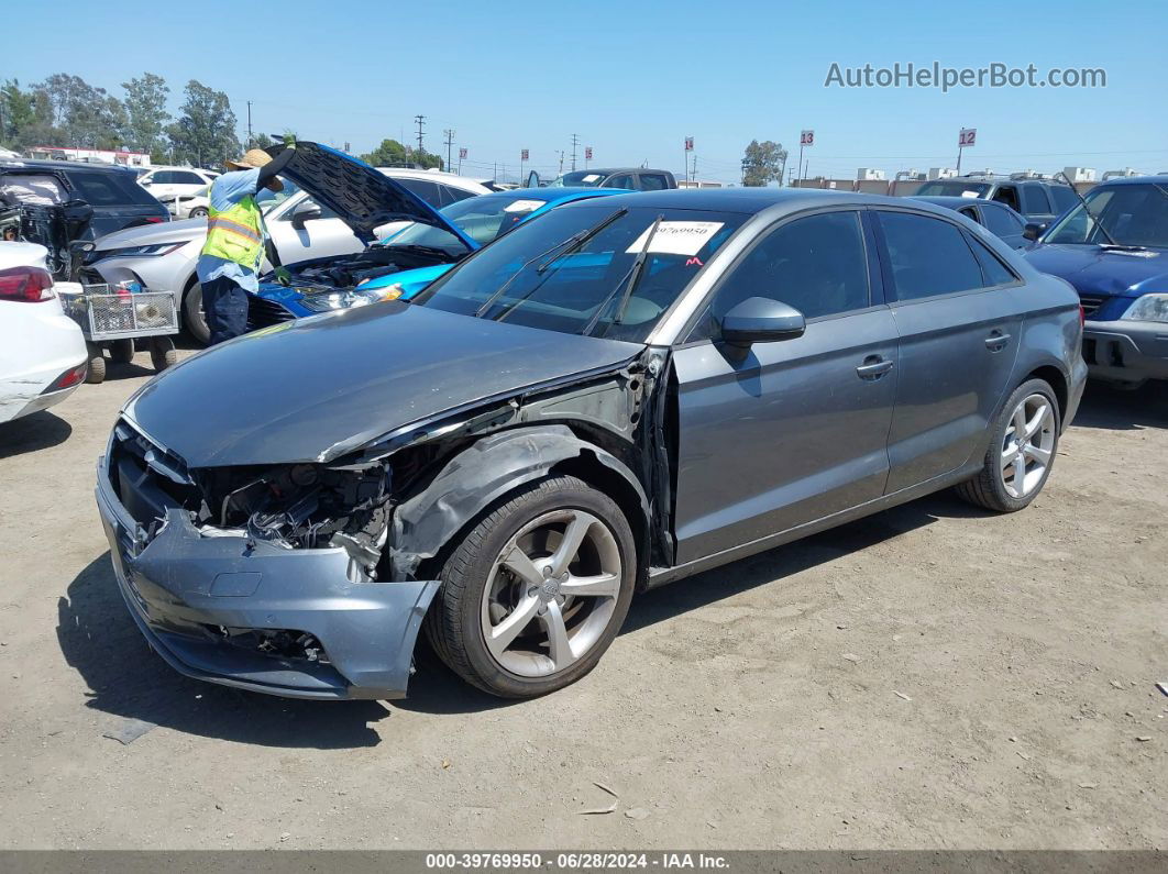 2016 Audi A3 2.0t Premium Gray vin: WAUB8GFF0G1024760