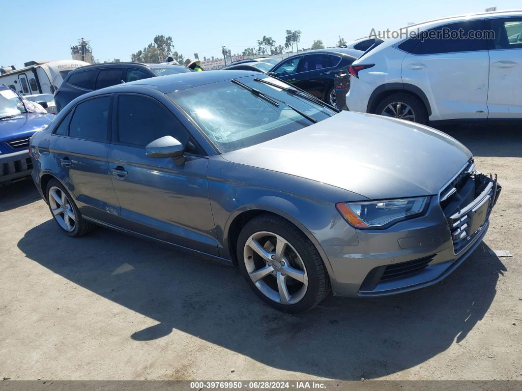 2016 Audi A3 2.0t Premium Gray vin: WAUB8GFF0G1024760