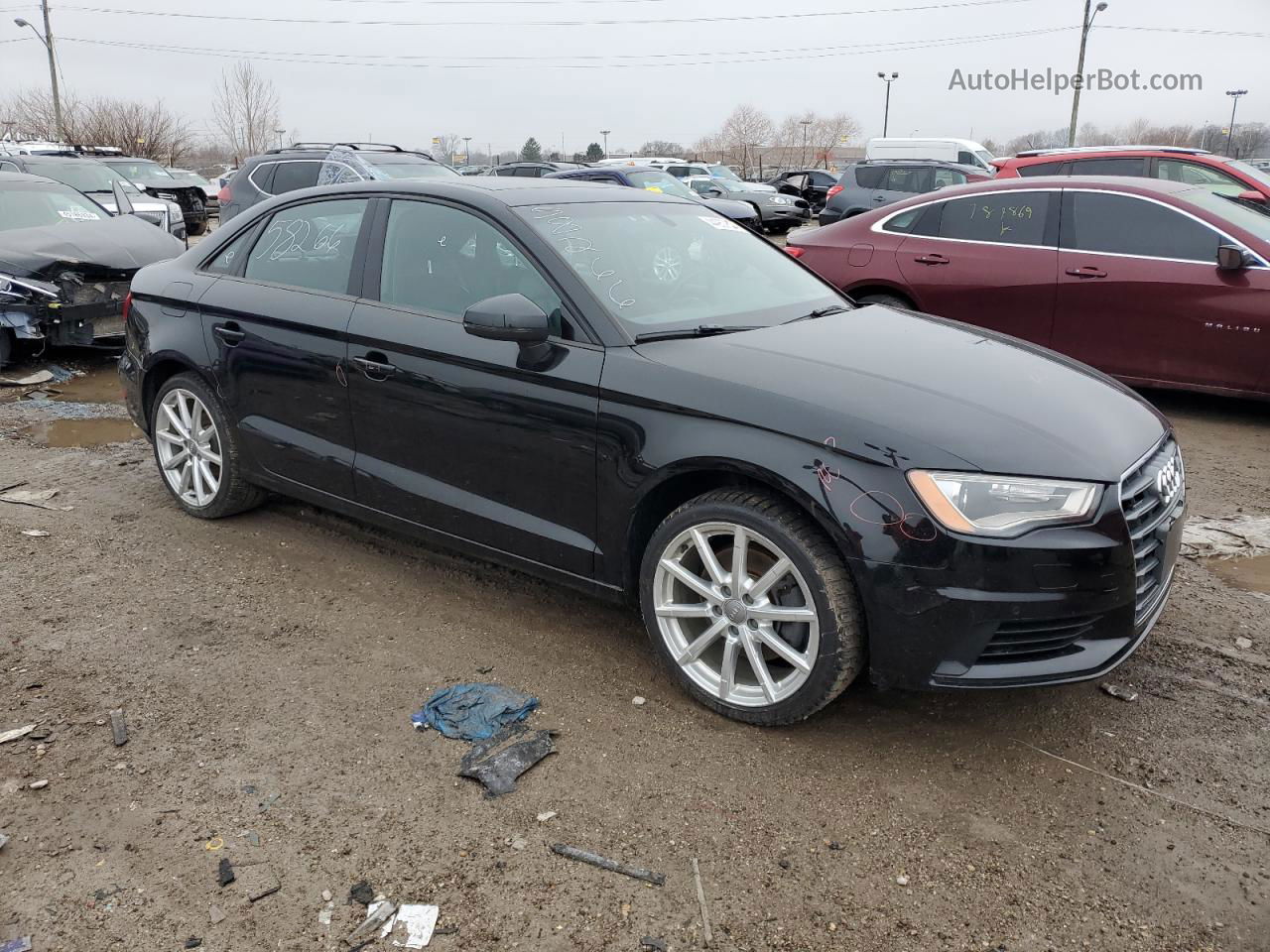 2016 Audi A3 Premium Black vin: WAUB8GFF0G1047911