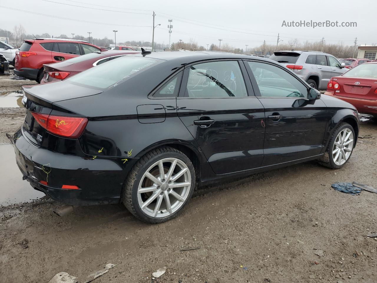 2016 Audi A3 Premium Black vin: WAUB8GFF0G1047911