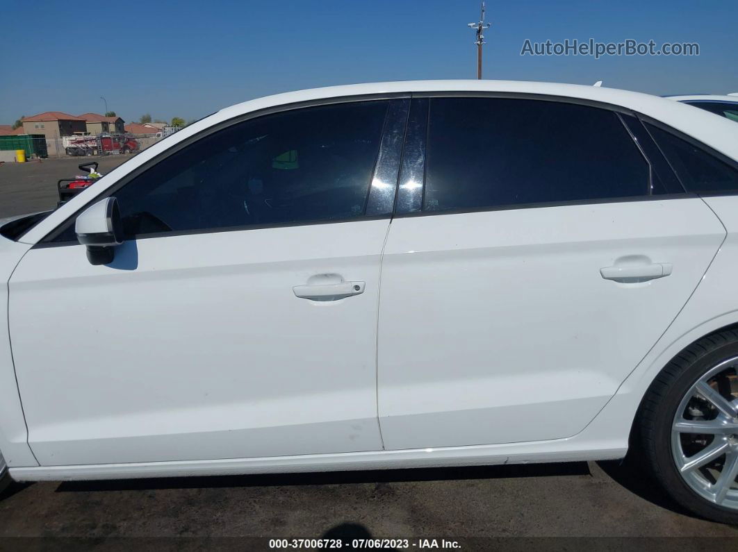 2016 Audi A3 2.0t Premium White vin: WAUB8GFF0G1107122